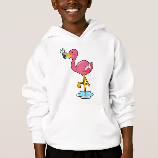 Flamingo com Peixe (Frente)