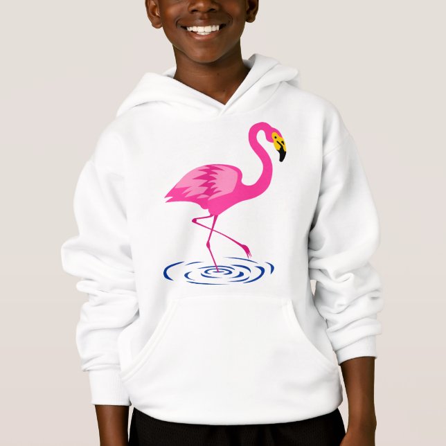 Flamingo cor-de-rosa (Frente)