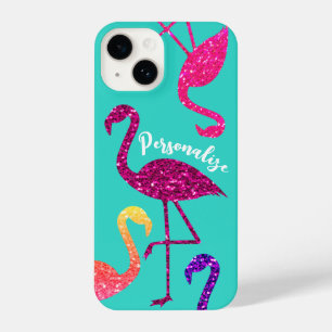 Flamingo cor-de-rosa Personaliza a tartaruga