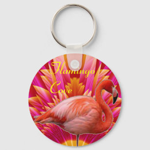 Flamingo Cove Souvenir Chaveiro