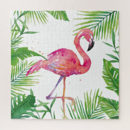 Flamingo e Palms Quebra-cabeça