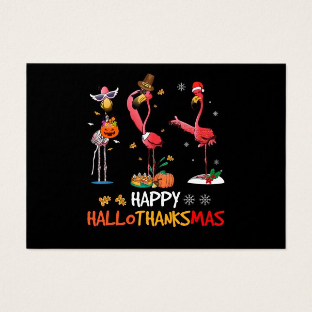 Flamingo | Flamingo Happy HalloThanksmas (Frente)