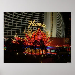 Flamingo Las Vegas Poster Impressão