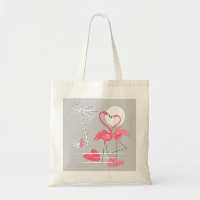 Flamingo Love bolsa (Frente)
