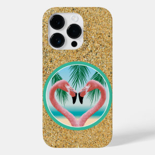 Flamingo Love (Namorados Tropical) Case-Mate iPhon