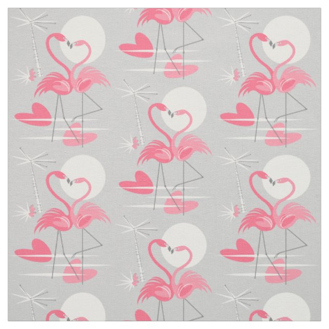 Flamingo Love tecido small (Modelo)