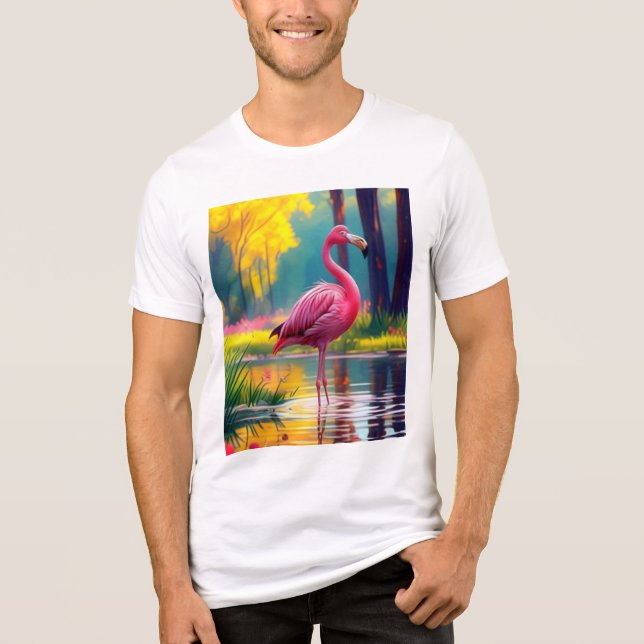 Flamingo no lago-365476 (Frente)