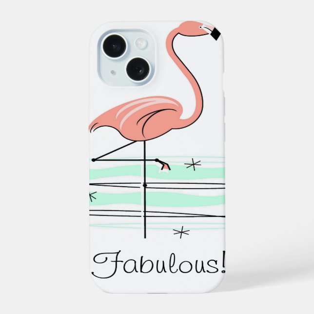 Flamingo Ocean 'Fabuloso!' capas de iphone (Verso)