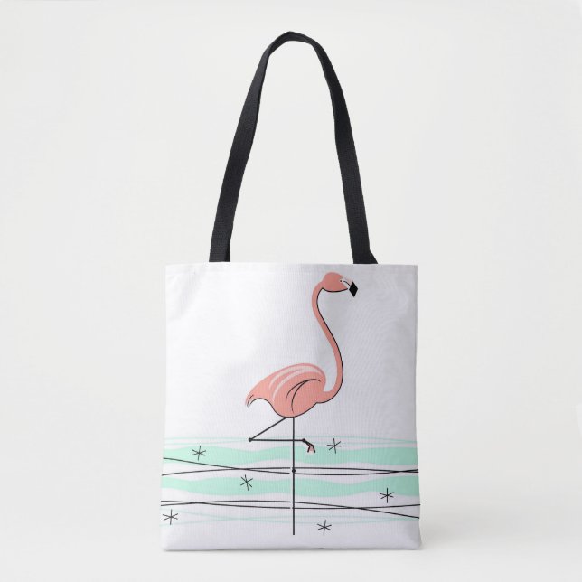 Flamingo Ocean por toda a bolsa (Frente)