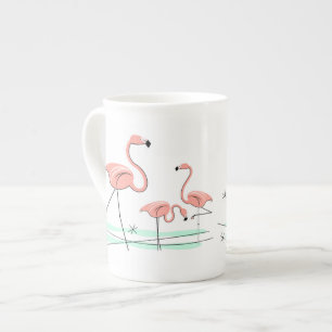 Flamingo Ocean Trio 2, osso, caneca
