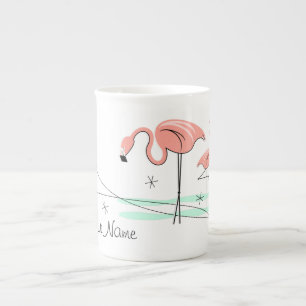 Flamingo Ocean Trio 3 Nome da caneca da china