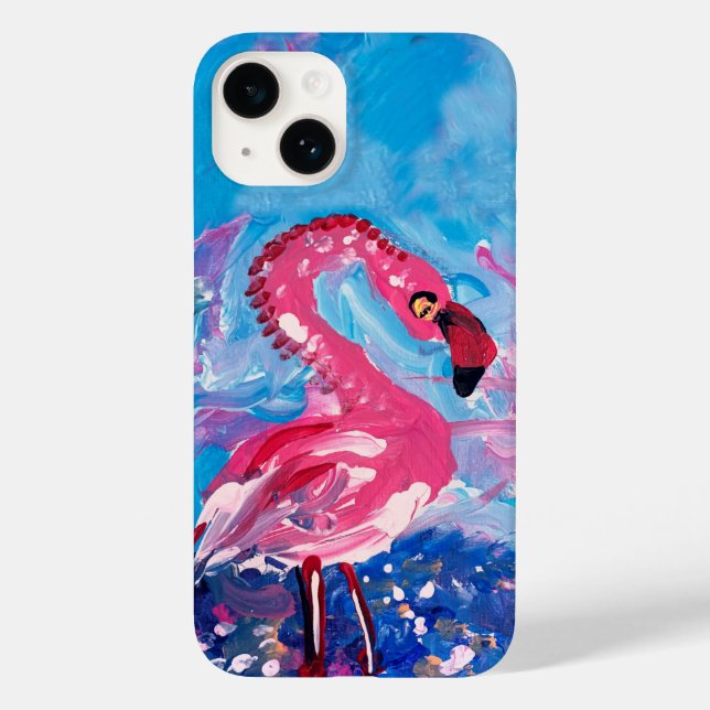 Flamingo Painting (Verso)