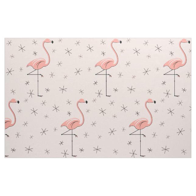 Flamingo Pink Grande tecido (Fat Quarter)