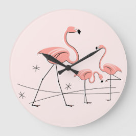 Flamingo Pink Trio 2 relógio