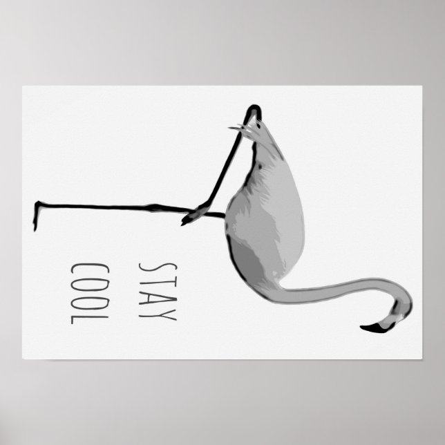Flamingo Poster #2 (Frente)