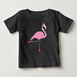 Flamingo rosa - de camiseta do Baby Fine Jersey