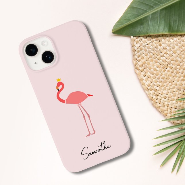 Flamingo Rosa Minimalista Moderno (Criador carregado)