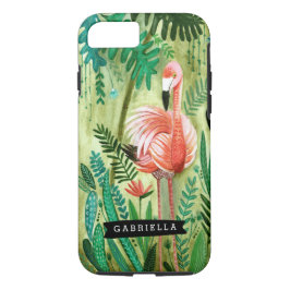Flamingo Tropics Tropical Selva | Iphone 7 Caso