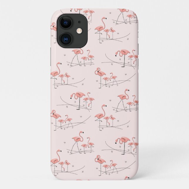 Flamingos - capas de iphone multirosa (Verso)