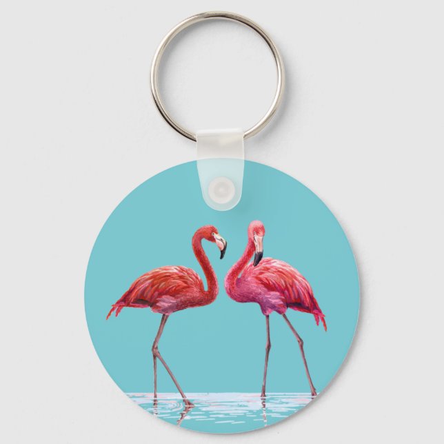 Flamingos Chaveiro (Frente)