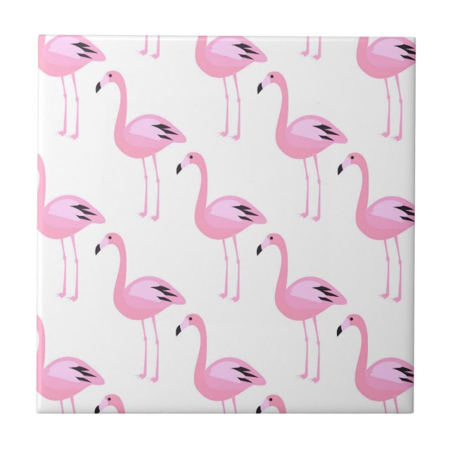 Flamingos cor-de-rosa 2 (Frente)