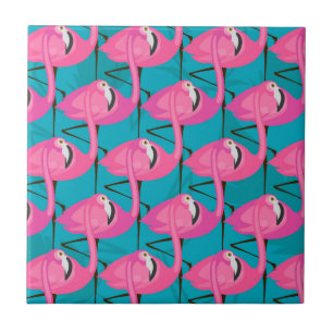 Flamingos de néon
