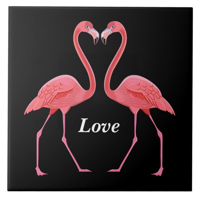 Flamingos Heart Shape (Frente)