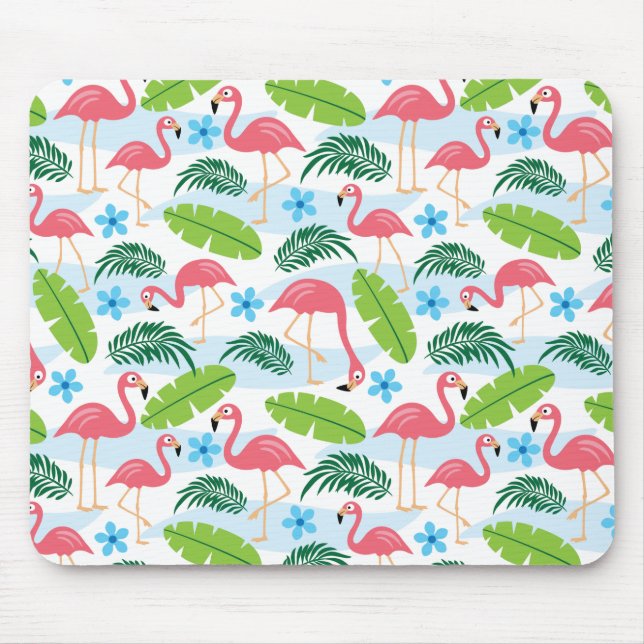 Flamingos no Mousepad do Paraíso (Frente)
