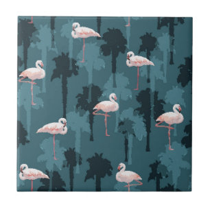 Flamingos Pastel na cerceta