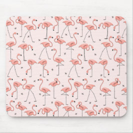 Flamingos Pink Mousepad