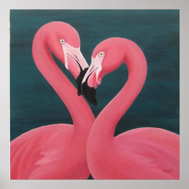 Flamingos Poster (Frente)