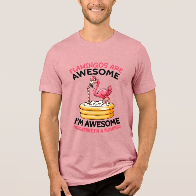 Flamingos são incríveis (Frente)