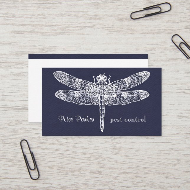 Flanela do falso da meia-noite do cartão de visita (Frente/Verso In Situ)