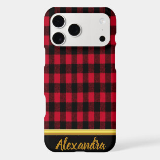 Flannel Buffalo Xadrez Textura vermelha de lenhado