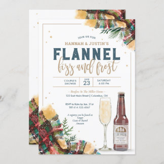 Flannel Fizz e Casal Frost Convite para Chás