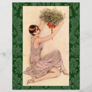 Flapper com Mistletoe