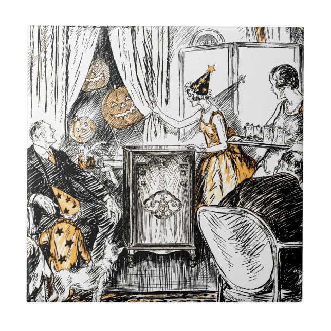 Flappers de Halloween Vintage (Frente)