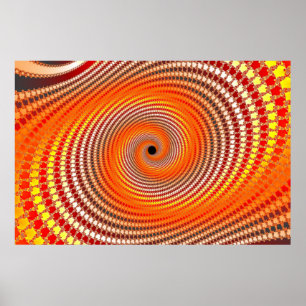 Flare digital - Poster Fractal