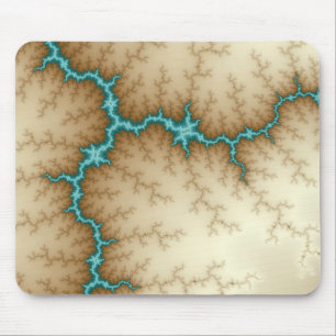 Flash azul - Mousepad fractal
