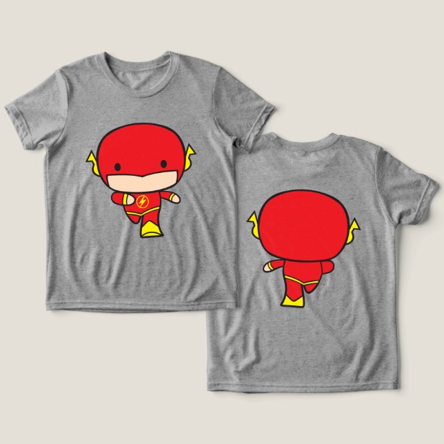 Flash Chibi de Dois Lados (Design Frente e Verso)