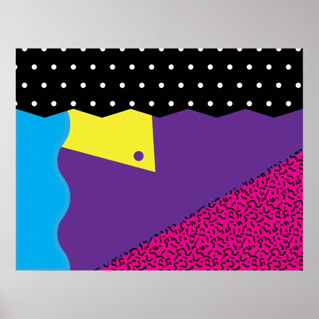 Flashback para a Poster dos anos 80 (Frente)