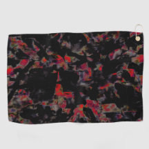 Flashy vermelho borrão na base da rocha das cinzas