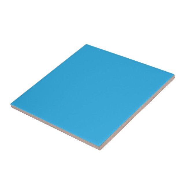 Flat Sky Blue Background for Web & Print (Lateral)
