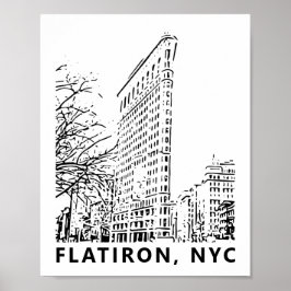 Flatiron Building Poster