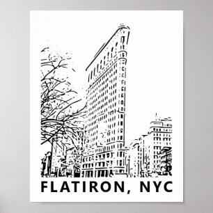 Flatiron Building Poster