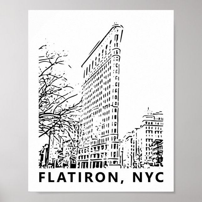 Flatiron Building Poster (Frente)