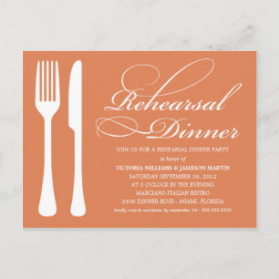 FLATWARE DO OUTONO   CONVITE DE JANTO REHEARSAL