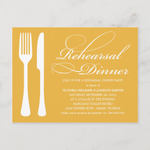 FLATWARE DOURADO AMARELO CONVITE DE JANTO REHEAR
