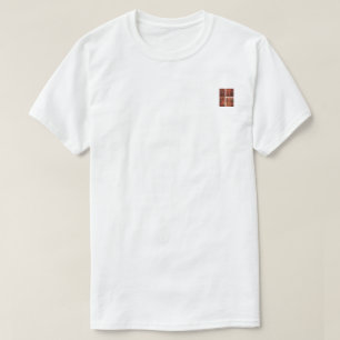 Flau In Red — Camiseta com Detalhe no Peito Pequen
