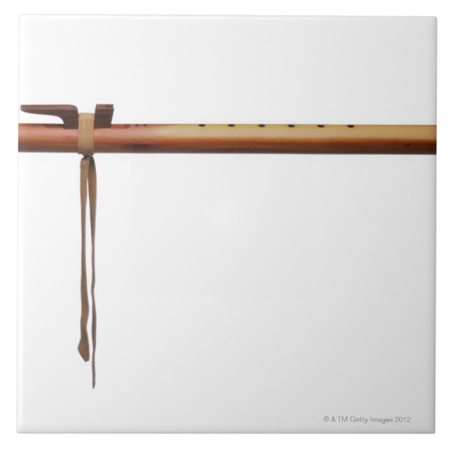 Flauta do cedro do nativo americano (Frente)